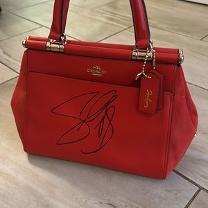 RARE - Coach x Selena Gomez Signed Grace Bag